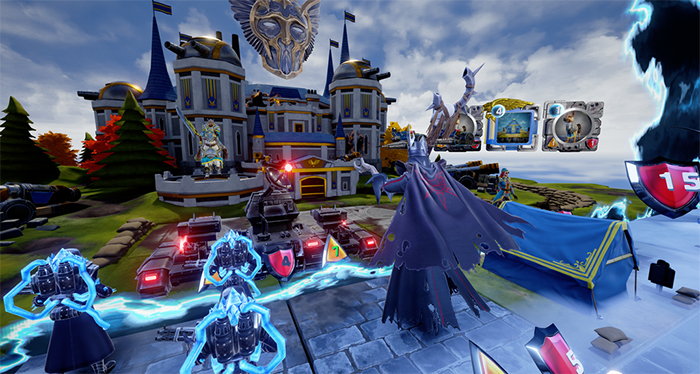 Dragon Front VR CCG screenshot