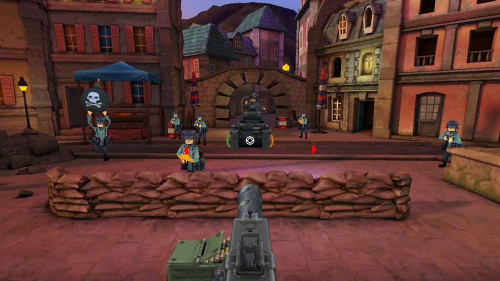 World War Toons: Tank Up! game screenshot courtesy Oculus Store
