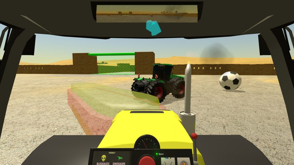 Tractorball game screenshot courtesy Steam
