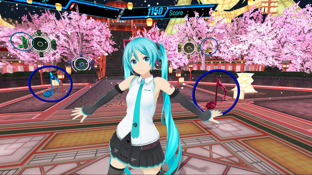 Hatsune Miku VR - screenshot courtesy Steam