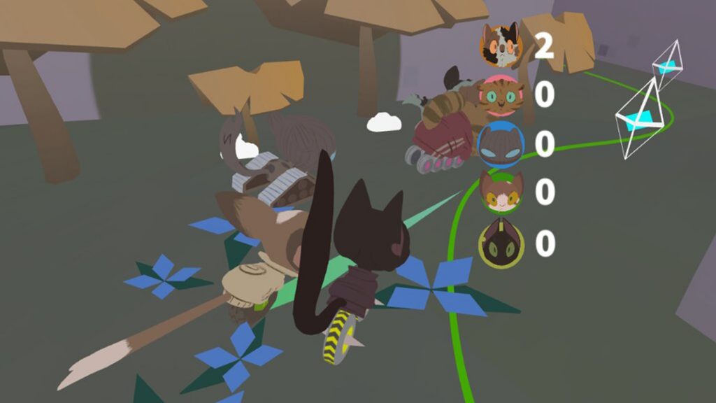 Cat 'S' Tropy - screenshot courtesy Oculus